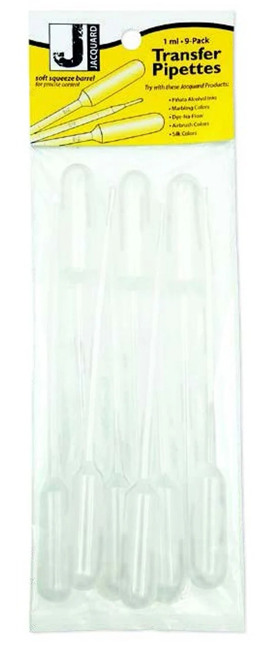 Jacquard Pi ata Pipette 1ml Pack Of 9 - Nail Gallerys