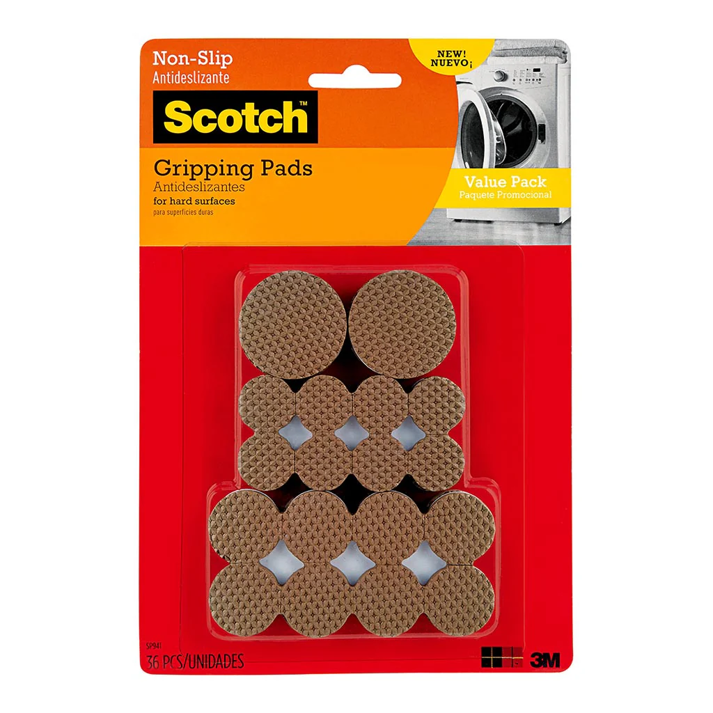 Scotch Assorted Gripping Pads Pack of 36 - Nail Gallerys