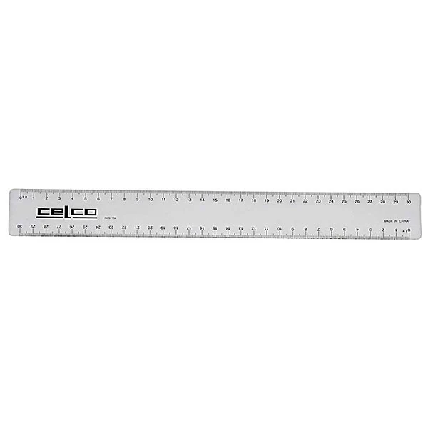 Celco Ruler 30cm Metric Box Of 50 - Nail Gallerys
