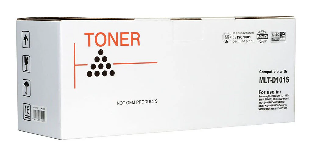 Icon Compatible Samsung Mlt-d101s Black Toner Cartridge - Nail Gallerys