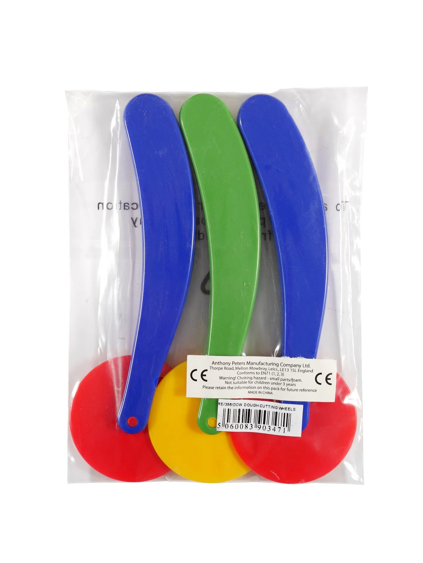 Anthony Peters Dough Cutting Wheels Set Of 3 - Nail Gallerys