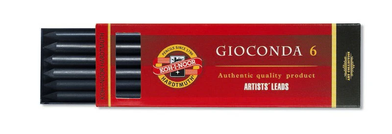 Koh-I-Noor Hardtmuth Gioconda Artists Assorted Graphite Leads 5.6mm - Nail Gallerys