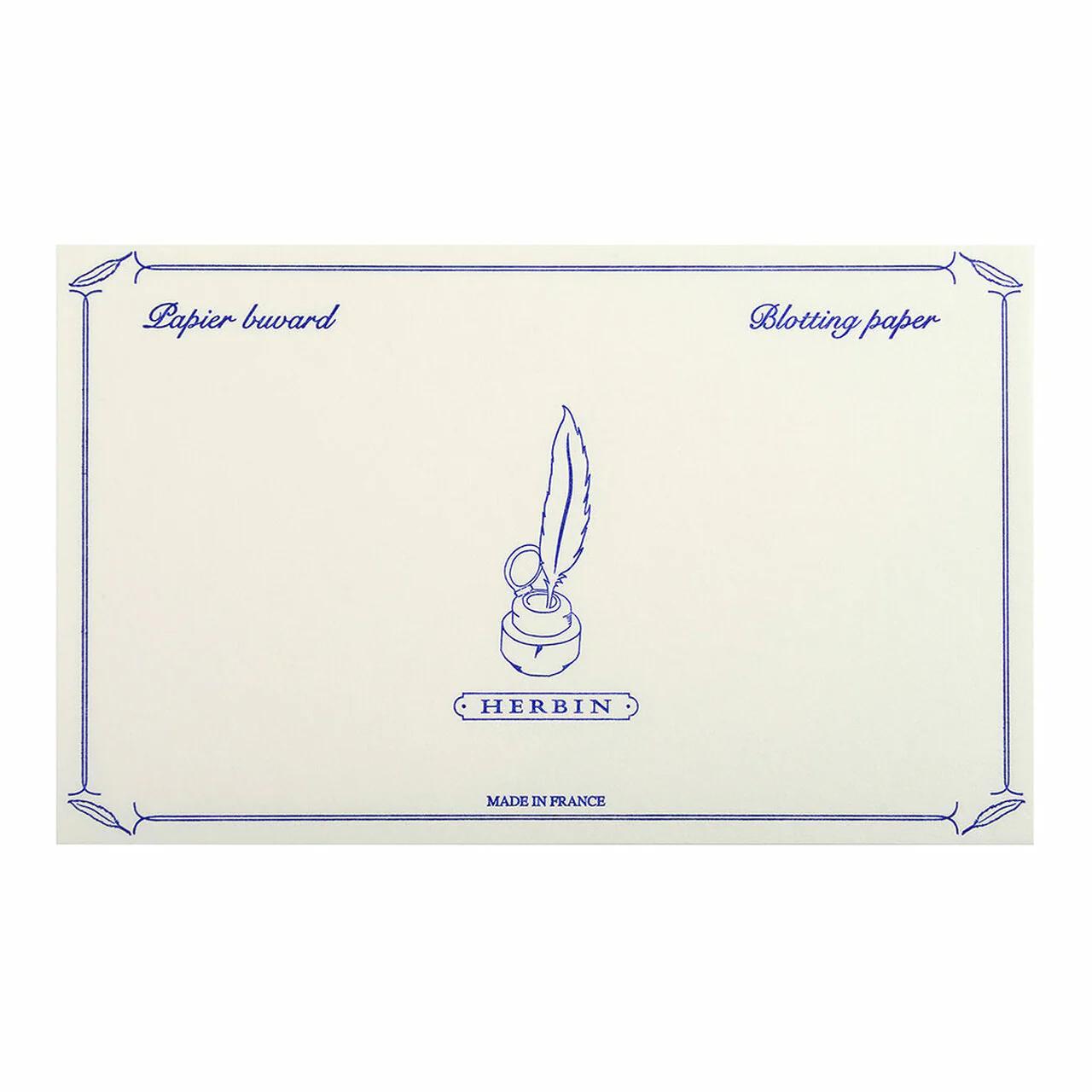 Jacques Herbin Blotter Paper 12x16cm - Pack Of 10 - Nail Gallerys