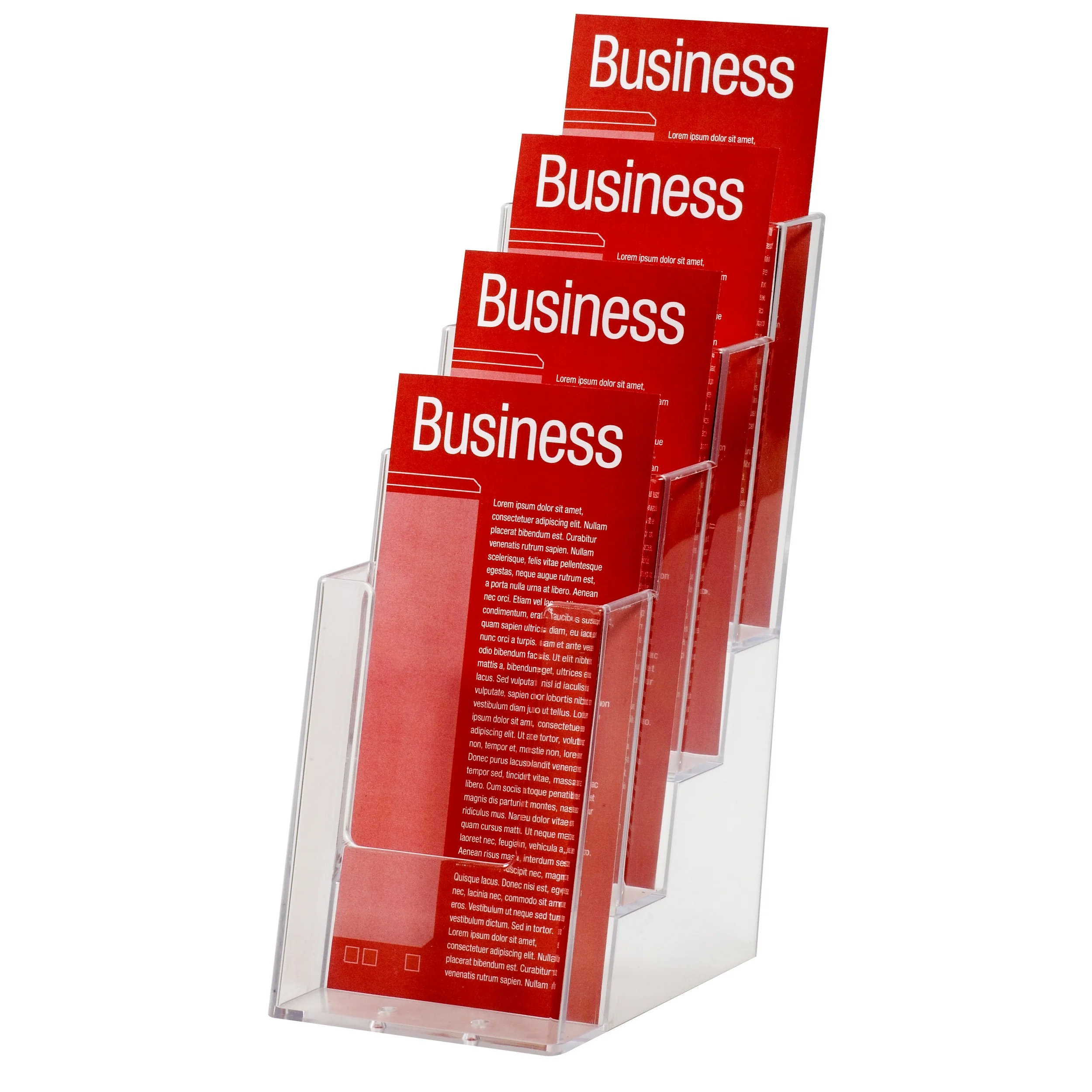 Esselte Brochure Holder Free DL 4t-4 Comp - Nail Gallerys