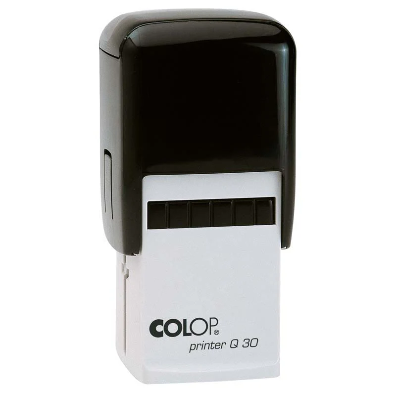 Colop Stamp Printer Q30 Black 31x31mm Square - Nail Gallerys