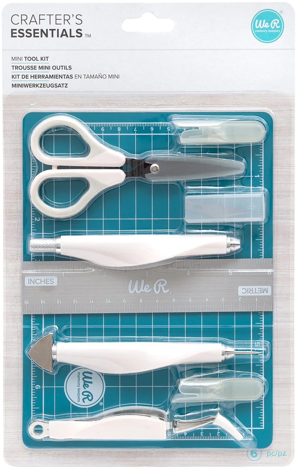 We R Memory Keepers Mini Hand Tool Kit Set of 6 - Nail Gallerys