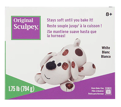 Sculpey Original 794gm White Clay - Nail Gallerys