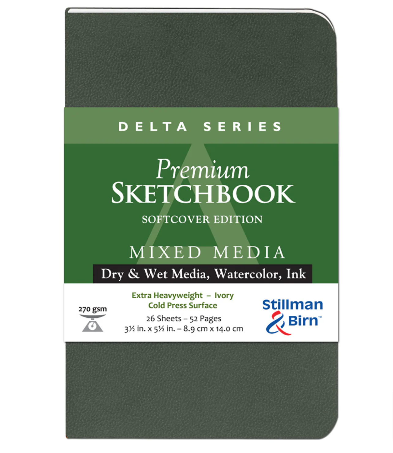 Stillman & Birn Delta Soft Cover Sketchbooks 270gsm - Nail Gallerys