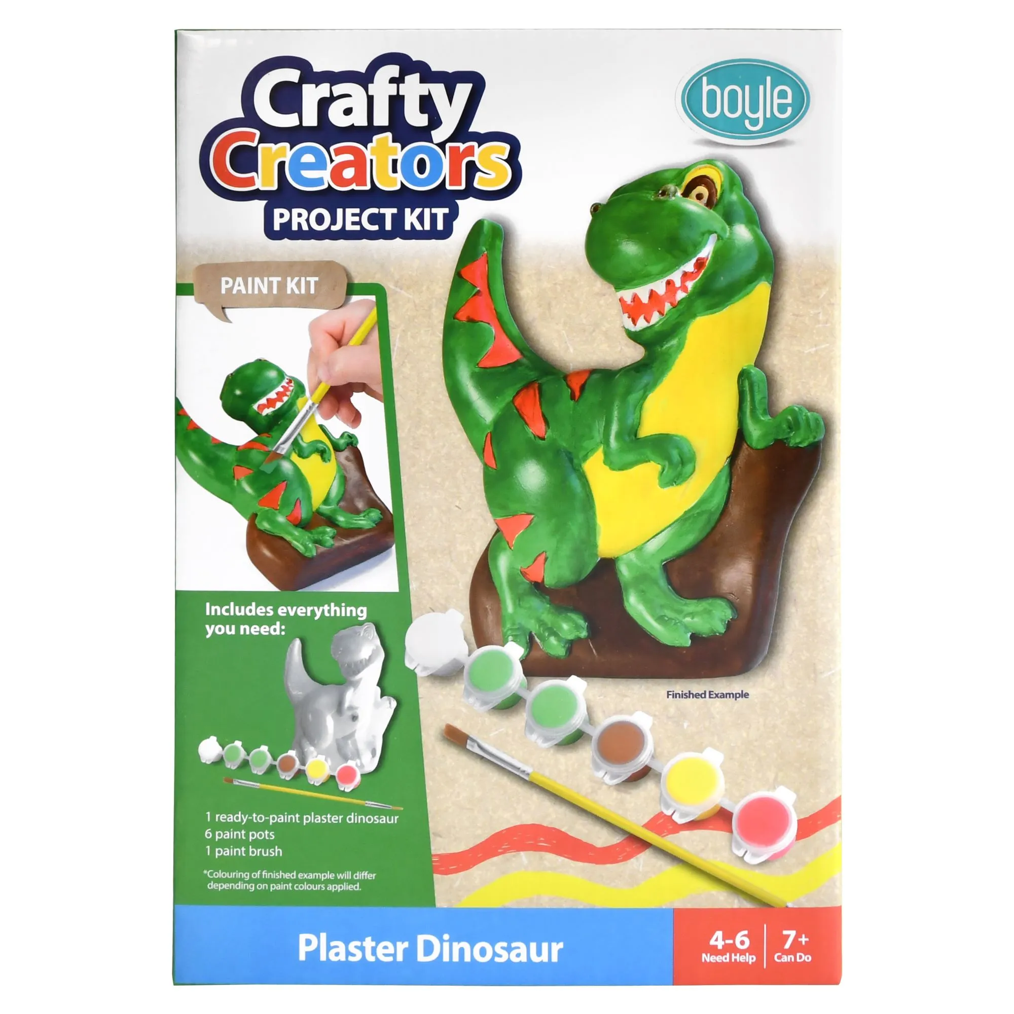 Boyle Dinosaur Crafty Creators Plaster Set - Nail Gallerys