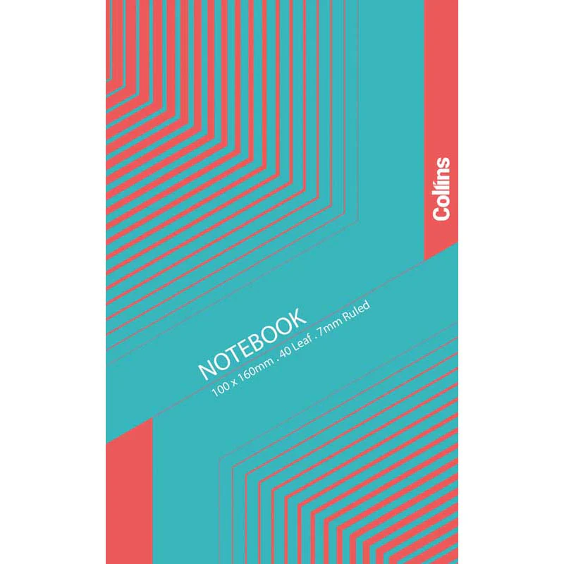 Collins Notebook Refill 100x160mm 7mm Ruled 40 Leaf - Nail Gallerys