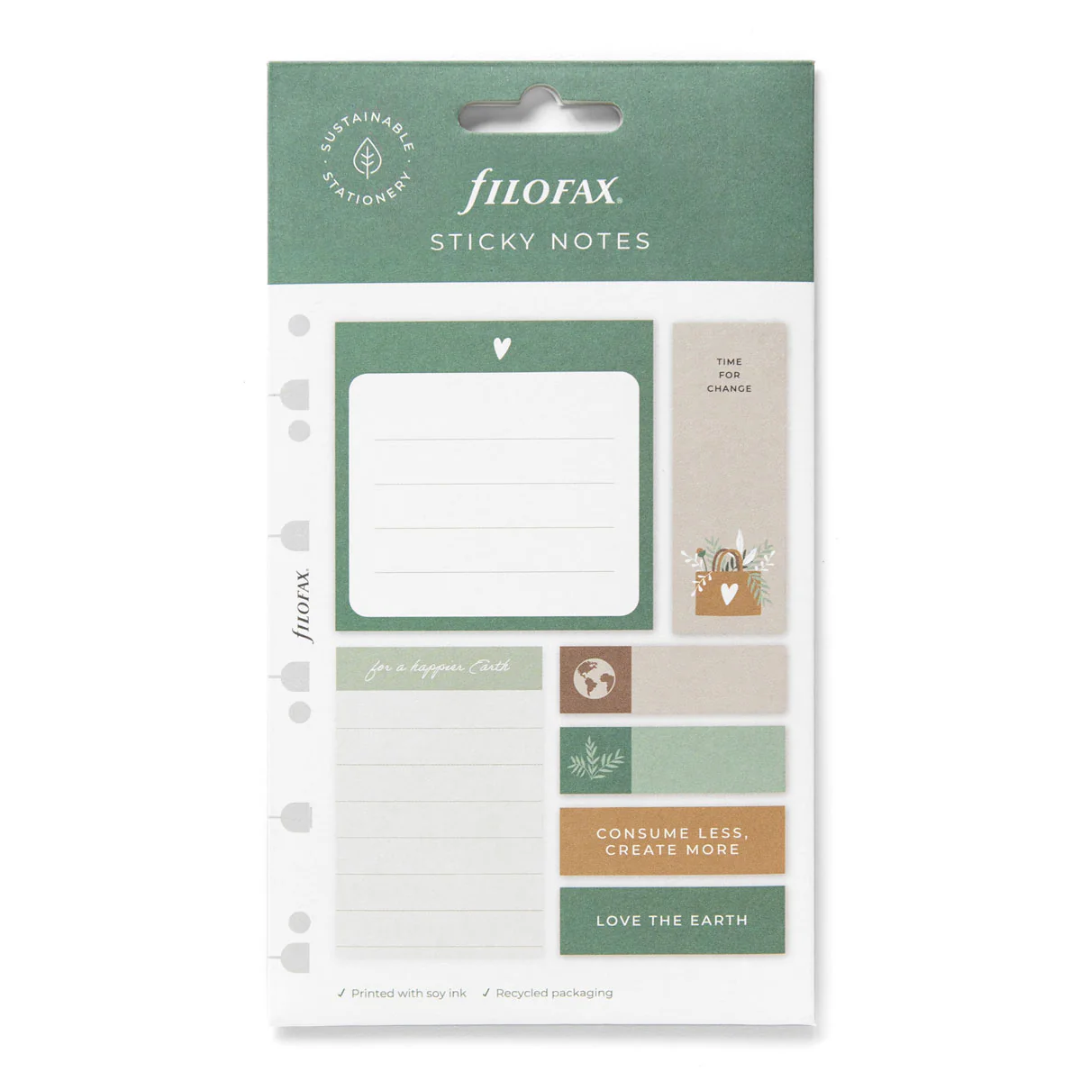 Filofax Eco Essential Sticky Notes - Nail Gallerys