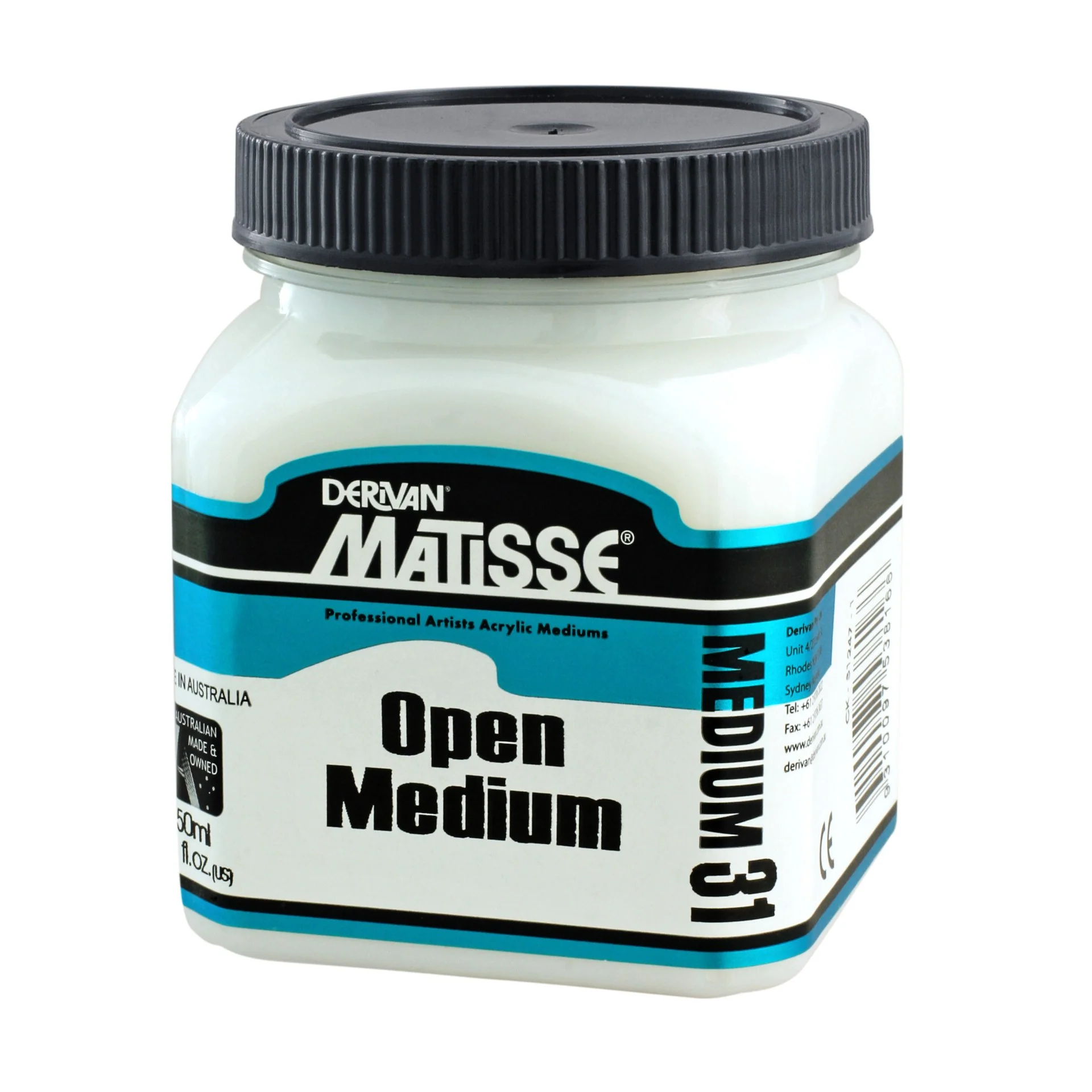 Derivan Matisse Mm31 250ml Open Medium - Nail Gallerys