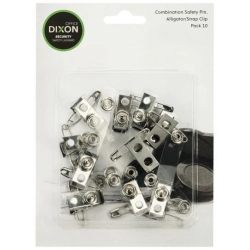 Dixon Id Pin Clip Strap Pack Of 10 - Nail Gallerys