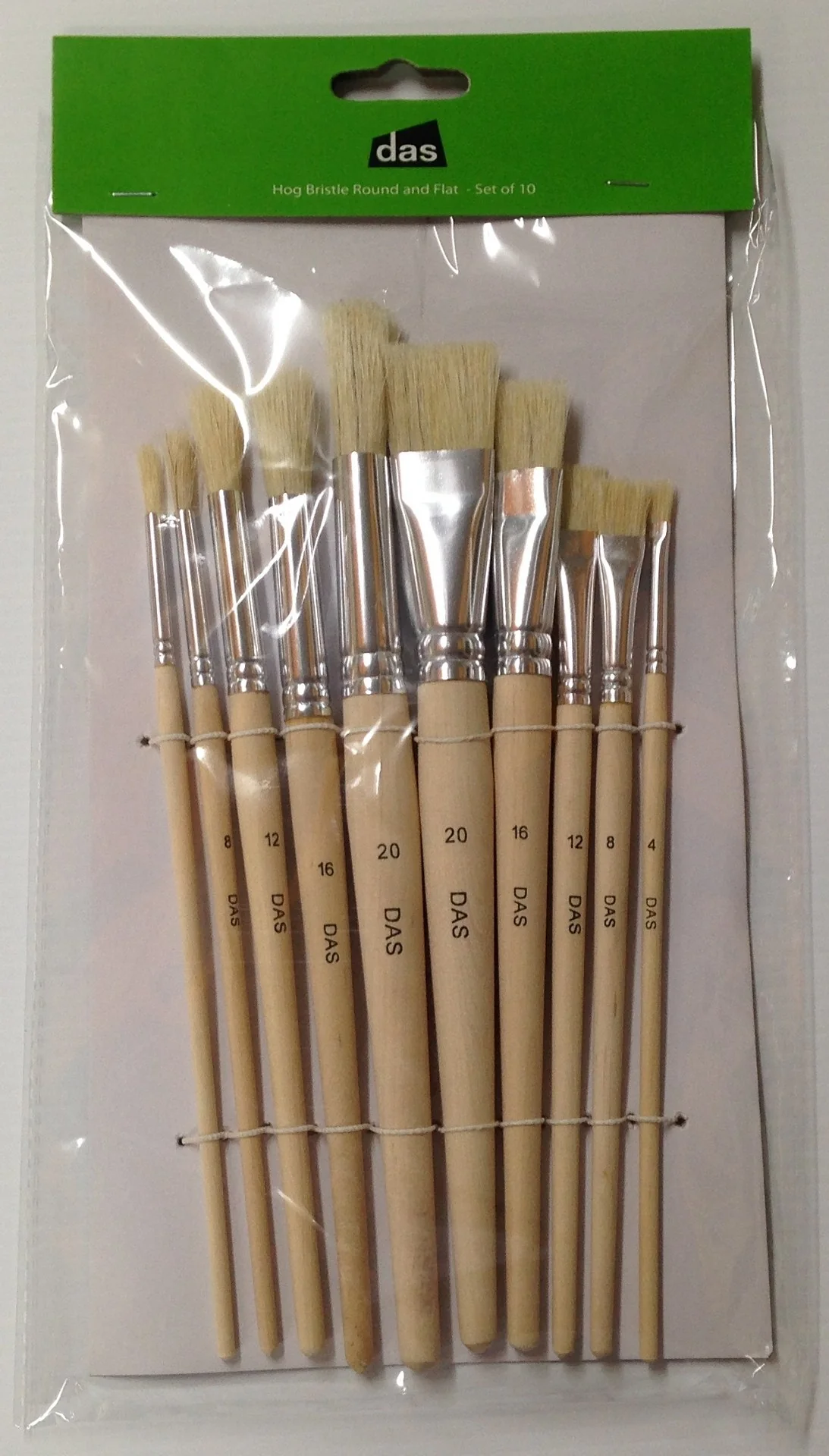 Das Artist Paint Brush Set of 10 - Nail Gallerys