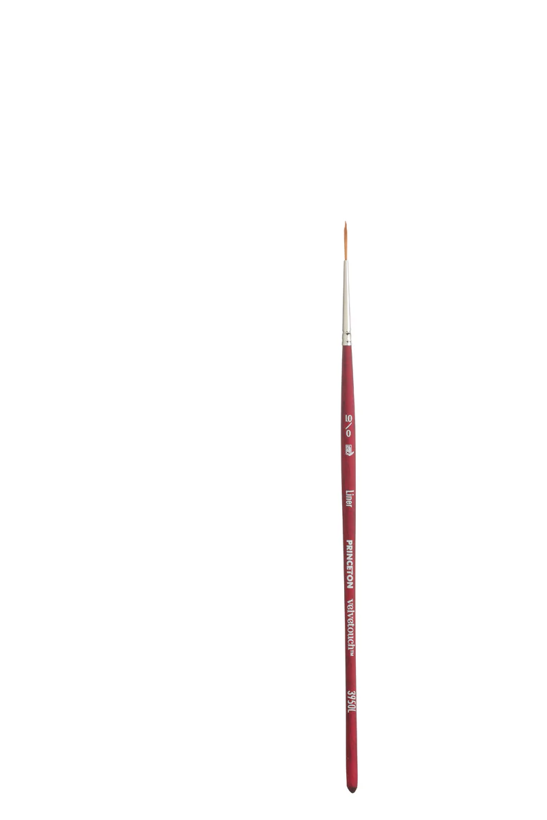 Princeton Velvetouch Synthetic Liner Size 10/0 Brush - Nail Gallerys
