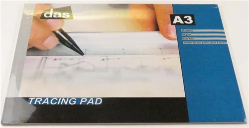 Das Acid Free Tracing Paper Pad 90gsm 40 Sheets - Nail Gallerys