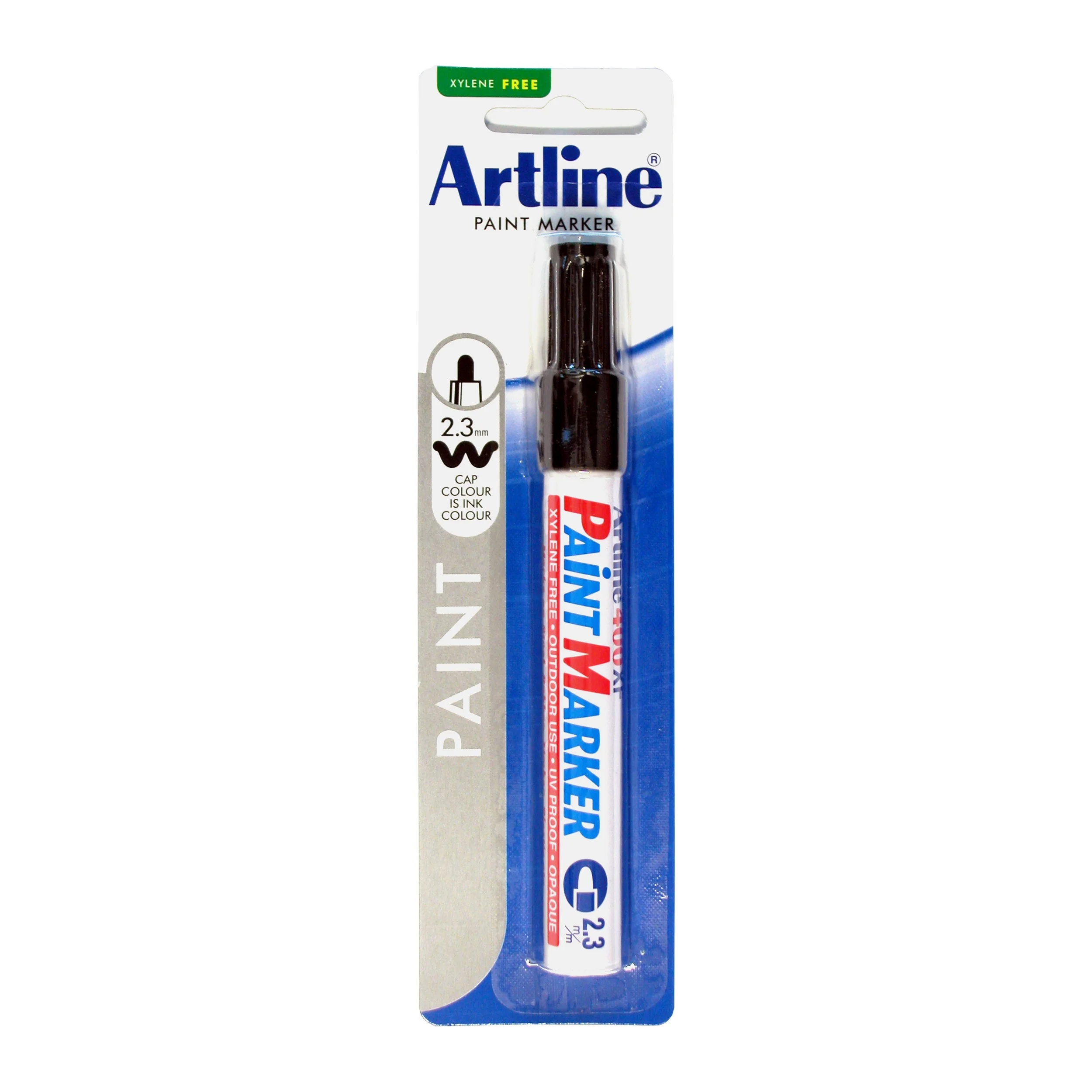 Artline 400 Permanent Paint Marker 2.3mm Bullet - Nail Gallerys