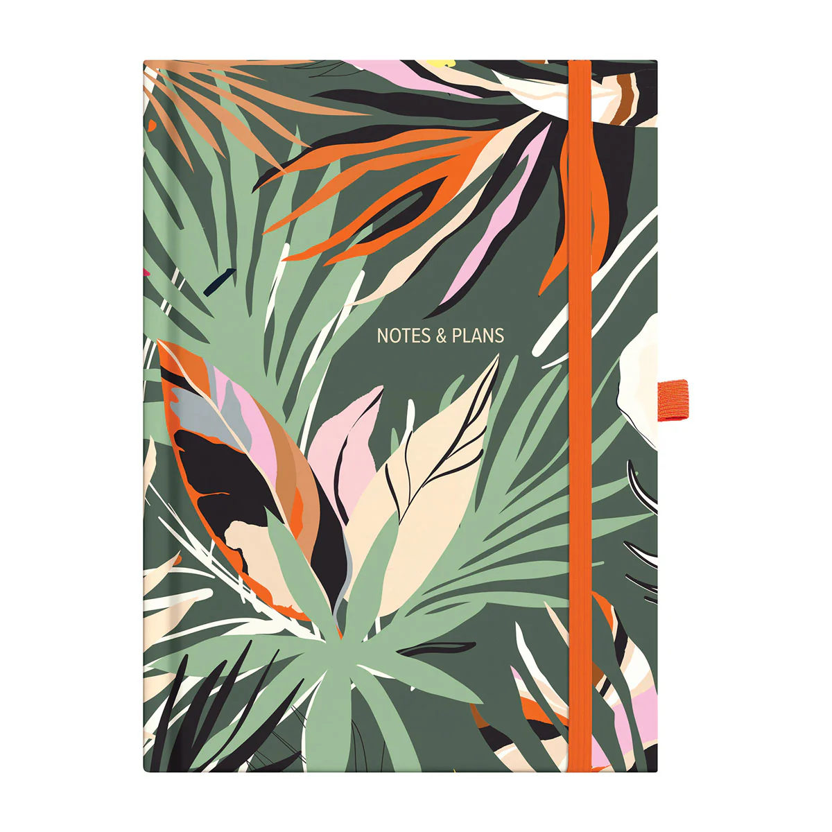 Collins Undated Day to Page Abstract Leaf Diary - Nail Gallerys