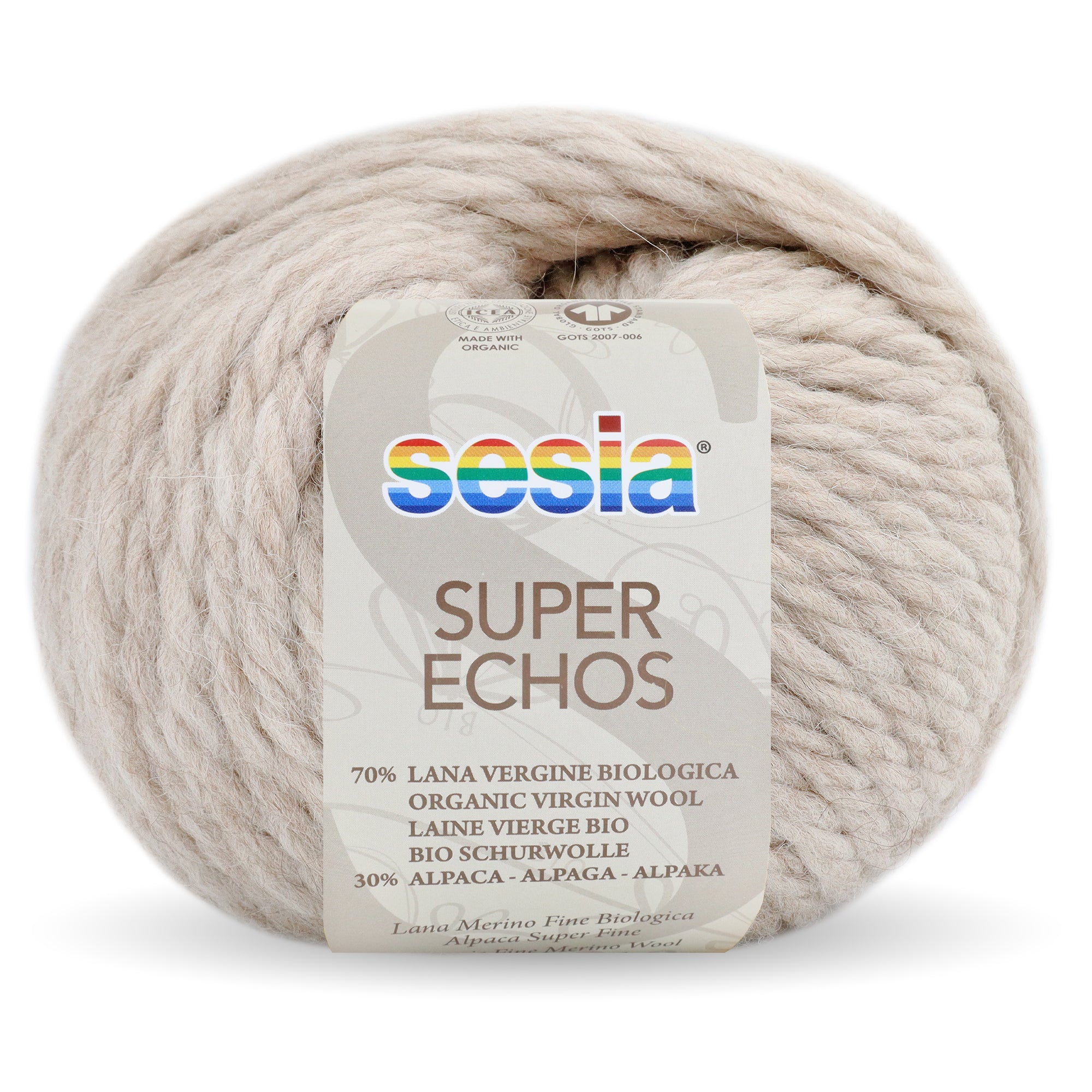 Sesia Super Echos Chunky Yarn - Nail Gallerys