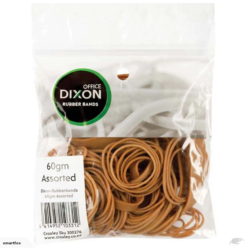 Dixon Rubber Bands 60gm - Nail Gallerys
