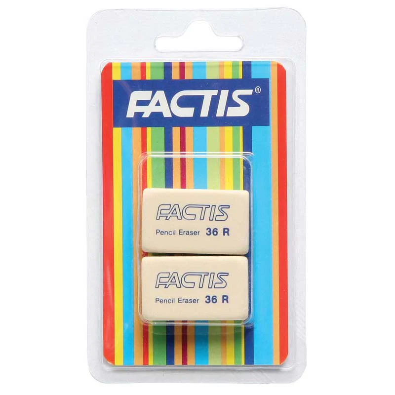 Factis 36r Erasers Twin Pack - Nail Gallerys