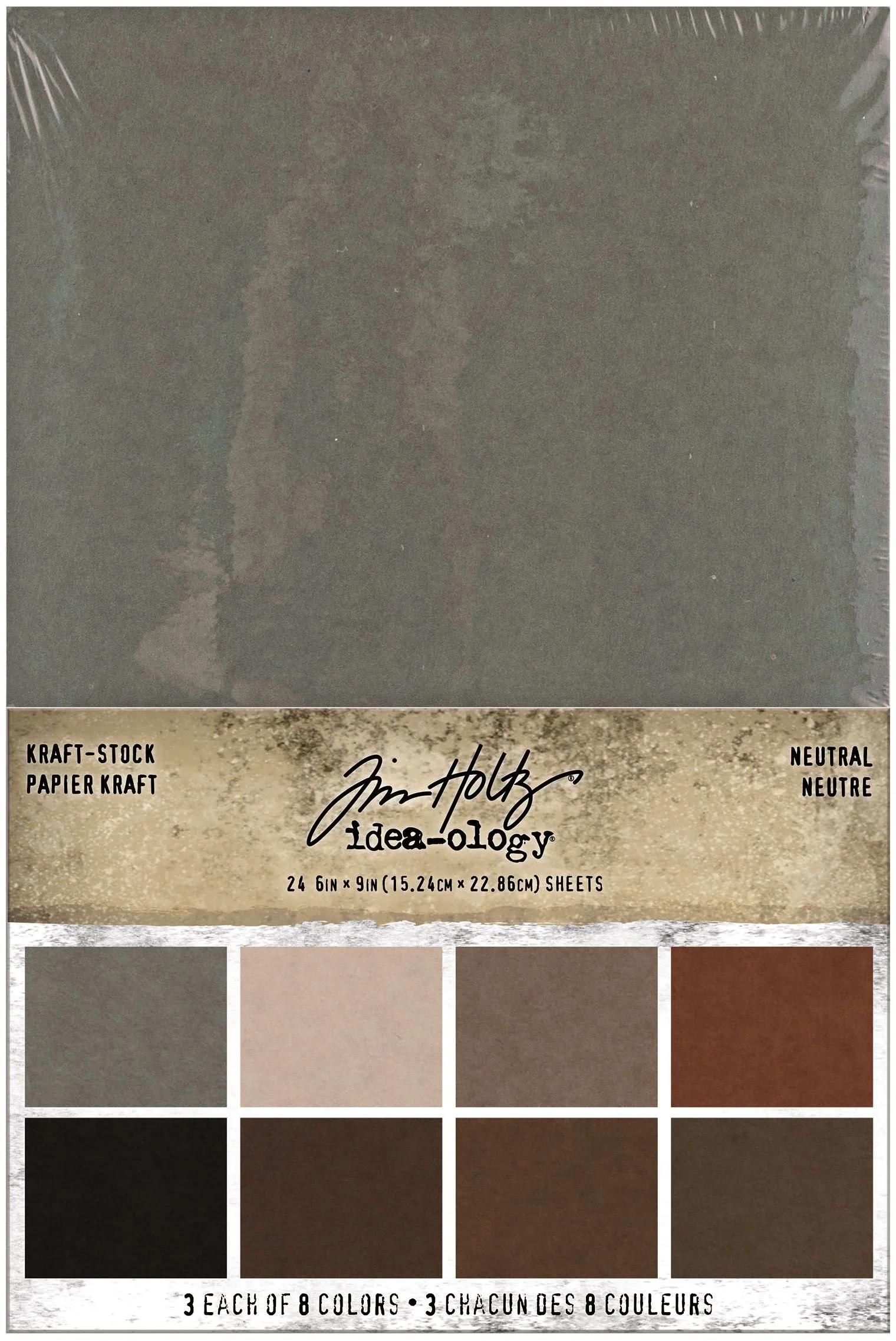 Tim Holtz Idea-Ology Kraft-Stock Stack 6