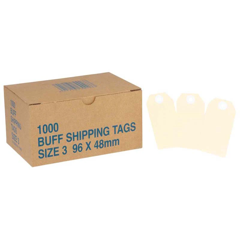 Globe Manilla Tags No.4 108x54mm Box Of 1000 - Nail Gallerys