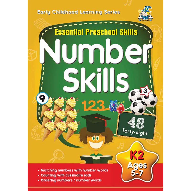 Greenhill Activity Book 5-7 Year Number Skills - Nail Gallerys