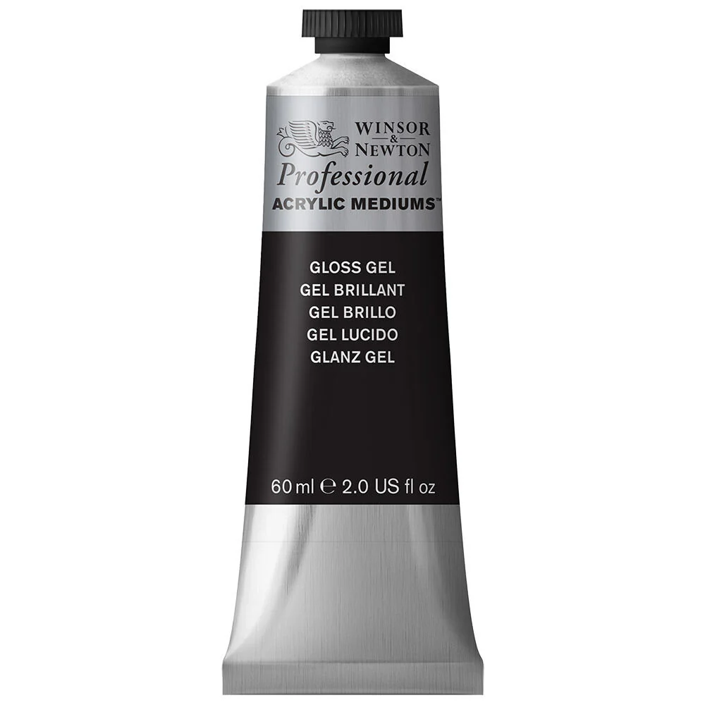 Winsor & Newton Professional Gloss Gel Acrylic Mediums - Nail Gallerys