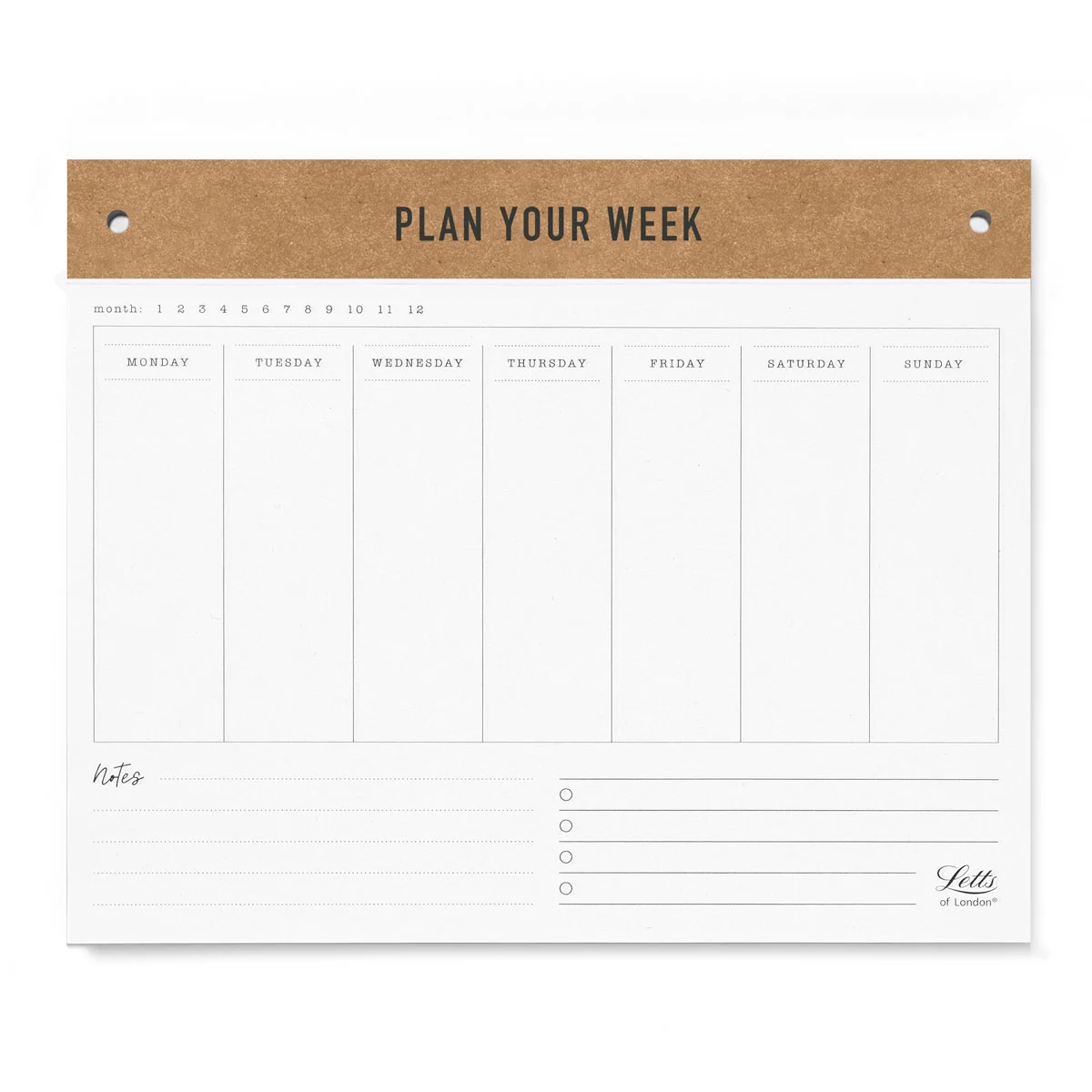 Letts Conscious Weekly Planner Refill - Nail Gallerys