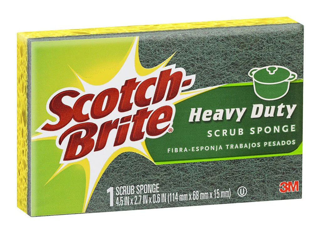 Scotch-brite Heavy Duty Kitchen Scrub Sponge - Nail Gallerys