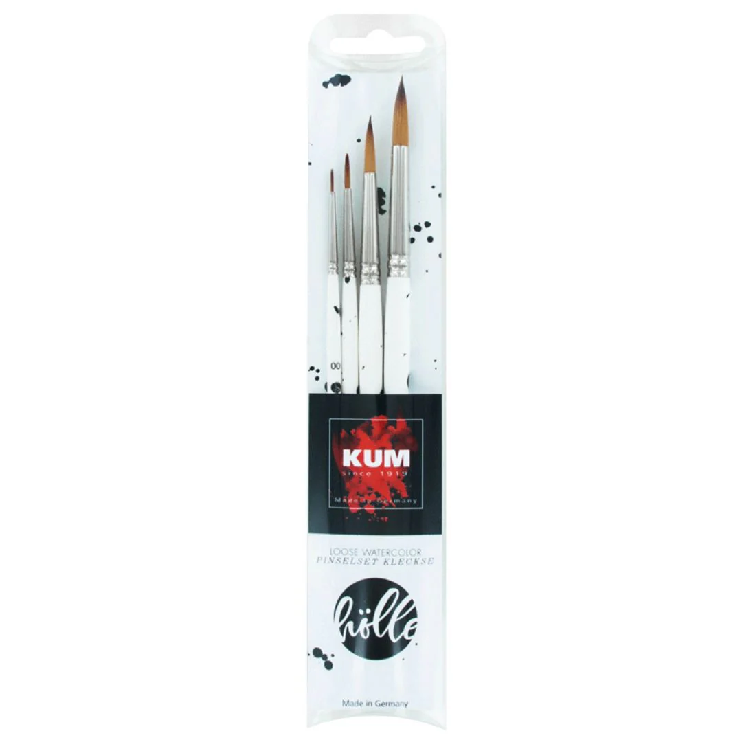 Kum Holle Loose Watercolour Brush Set - Nail Gallerys