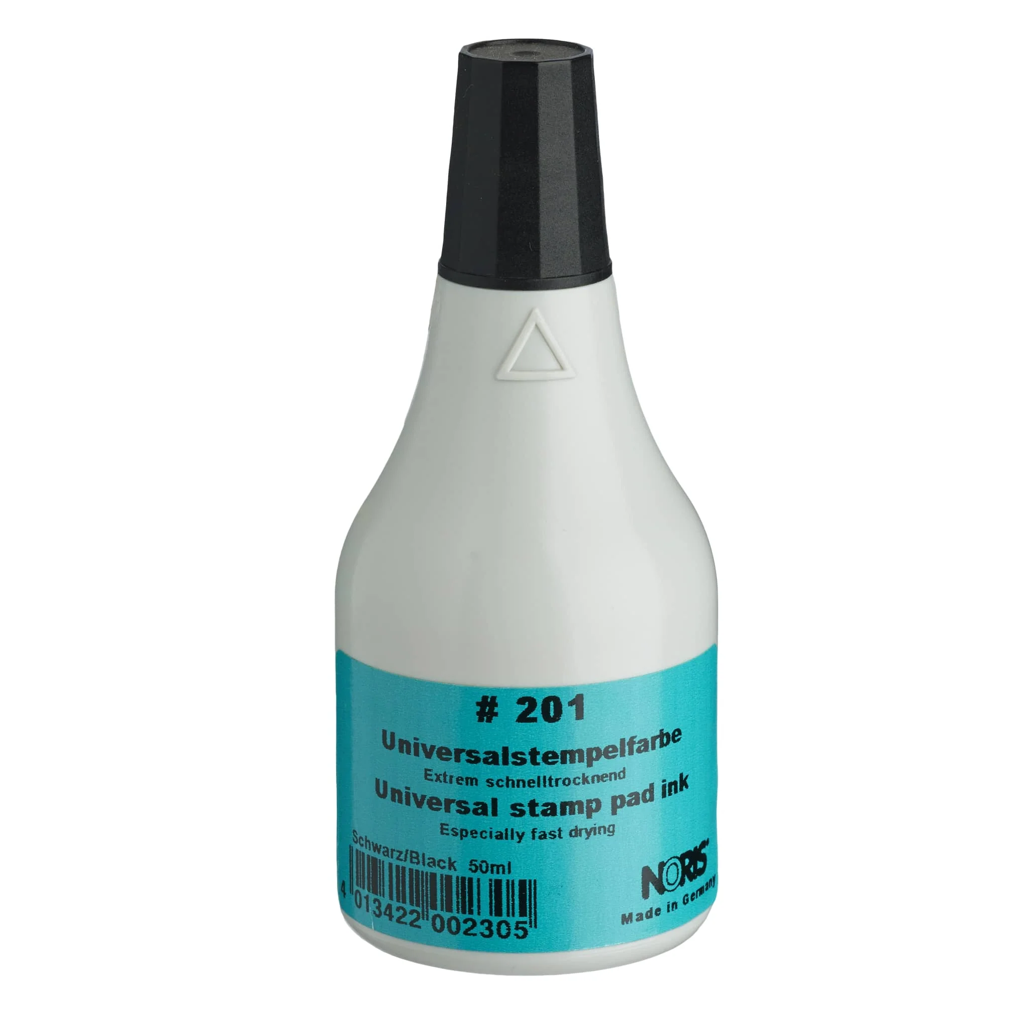 Noris Metal Stamp Ink 50ml #218 Black - Nail Gallerys