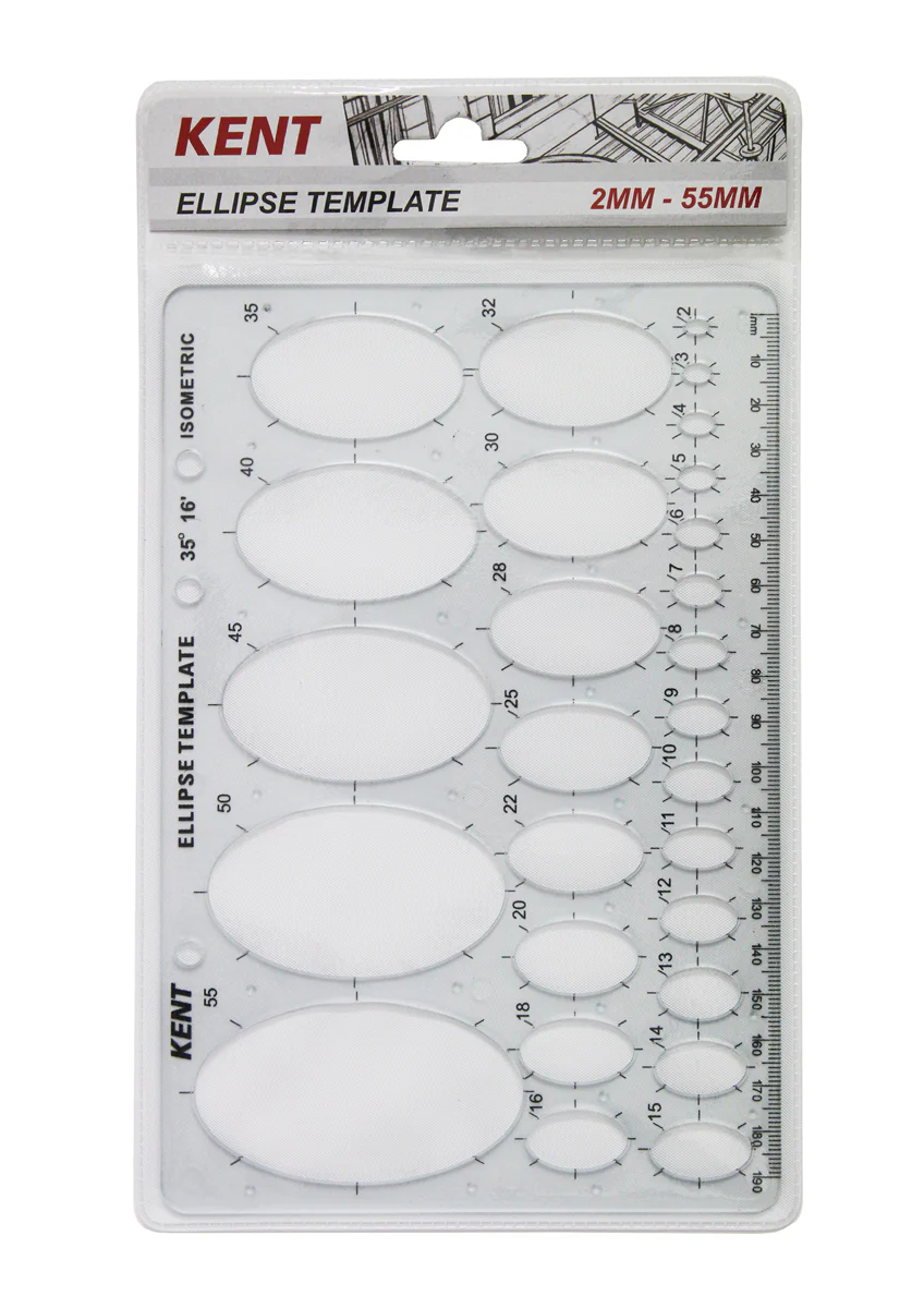 Kent Ellipse Template - Nail Gallerys
