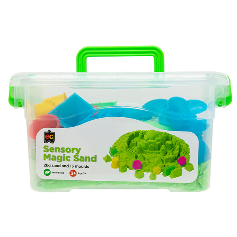 EC Sensory Magic Sand With Moulds 2kg Tub - Nail Gallerys