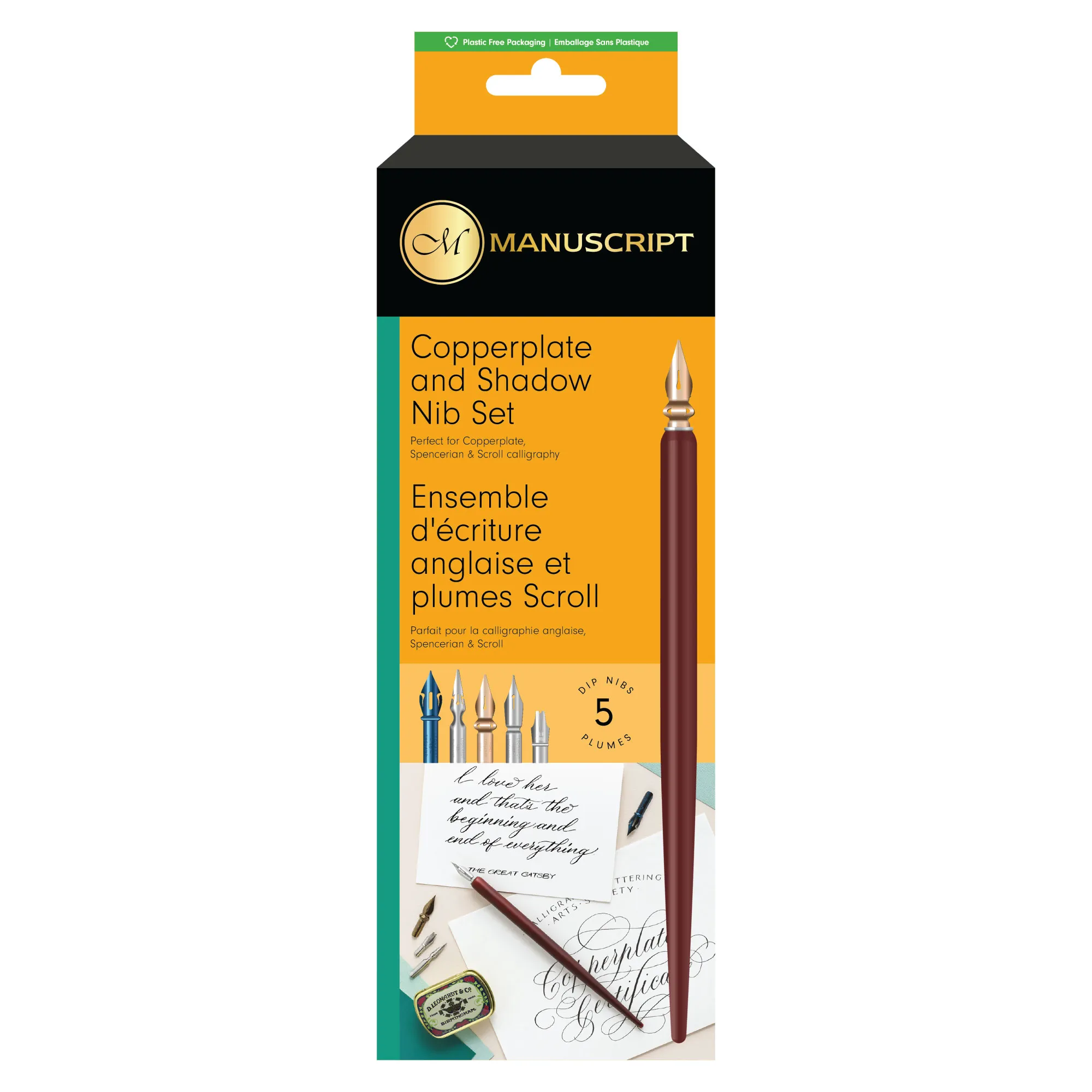 Manuscript Copperplate And Shadow Dip Pen Set - Nail Gallerys