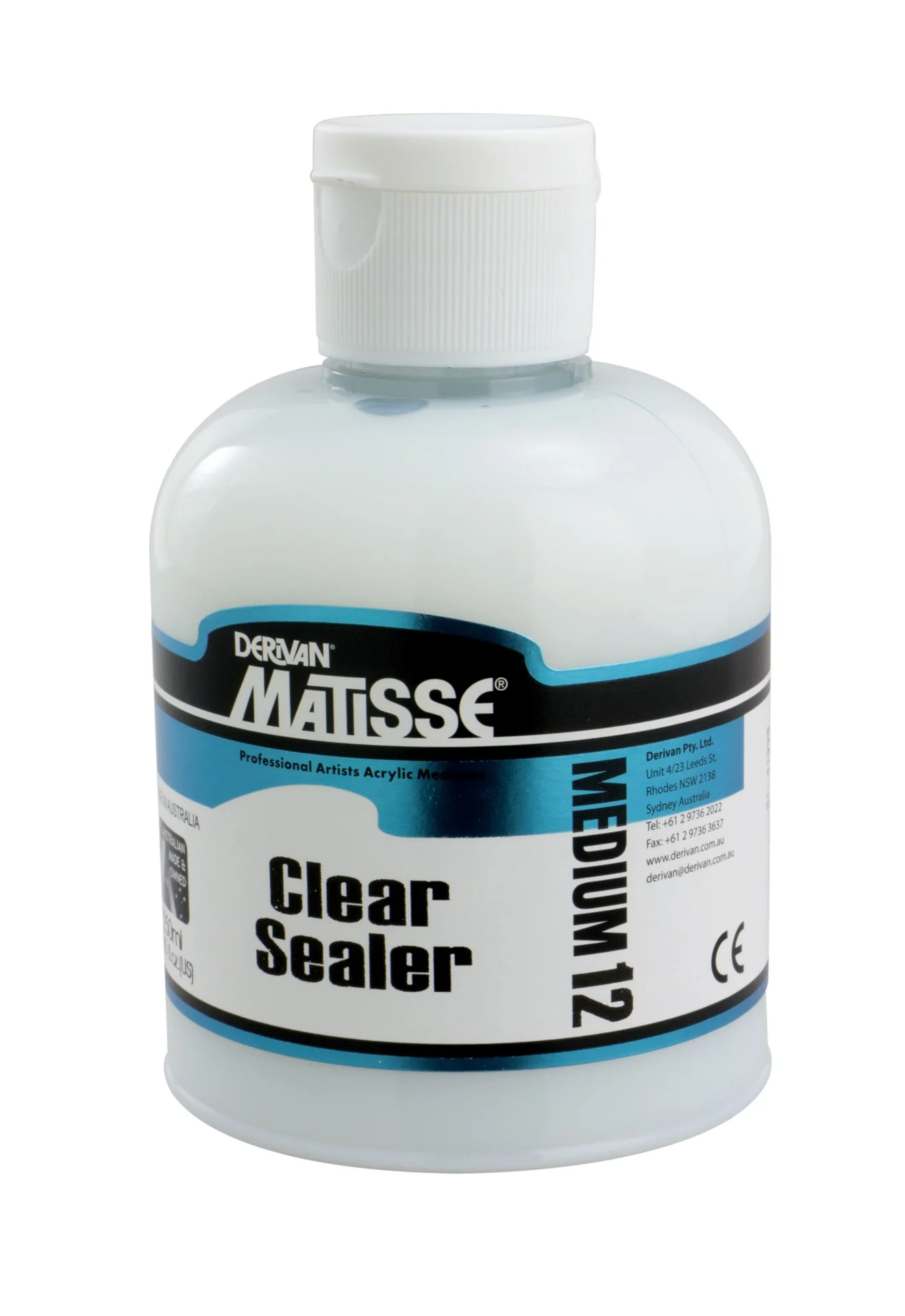Derivan Matisse Mm12 Clear Sealer - Nail Gallerys