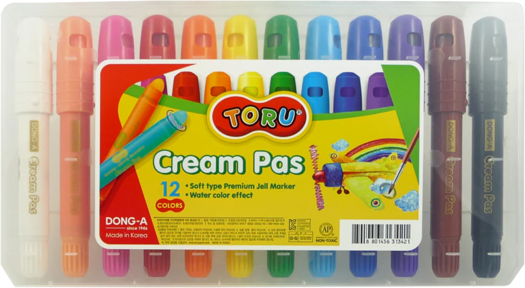 Dong A Toru Cream Pas Crayons Set of 12 - Nail Gallerys