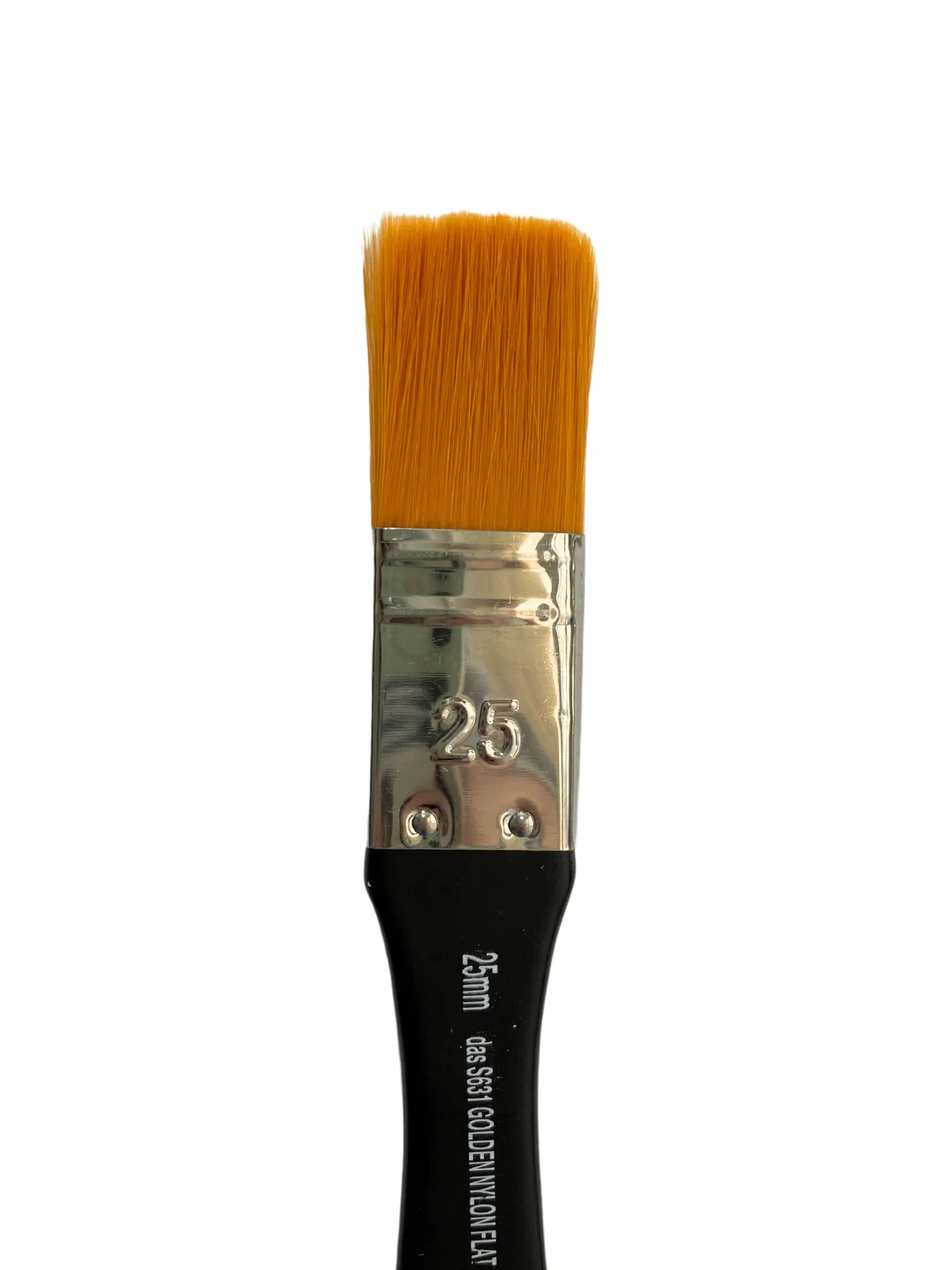 Das S631 Golden Nylon Flat Brushes - Nail Gallerys