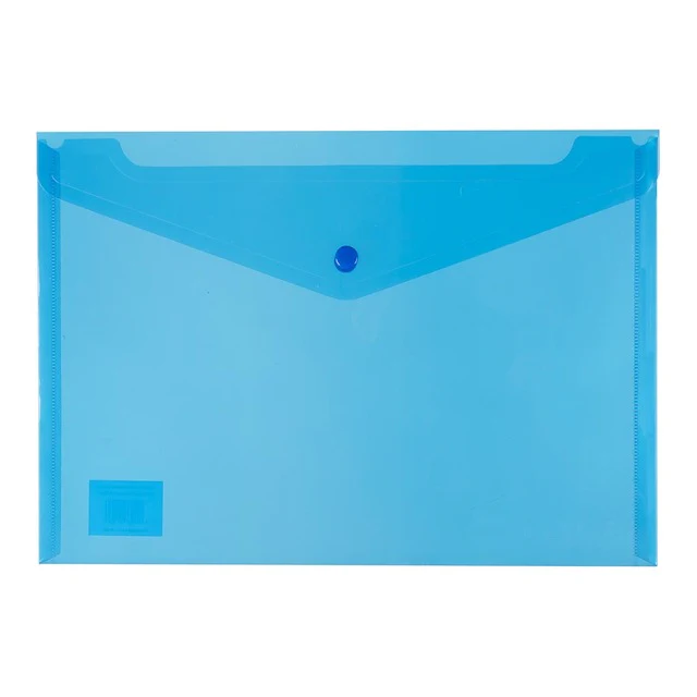 Okin PP Document Wallet A4 Button Closure - Nail Gallerys