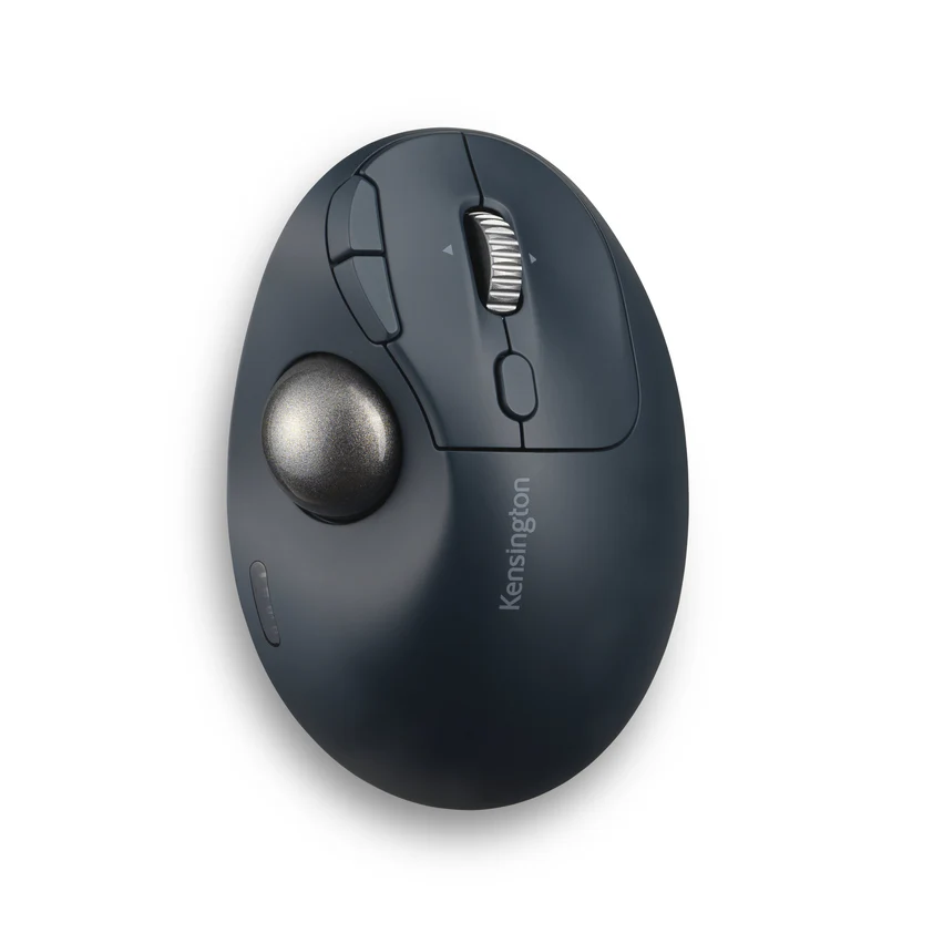 Kensington Pro Fit TB550 Rechargable Black Trackball - Nail Gallerys