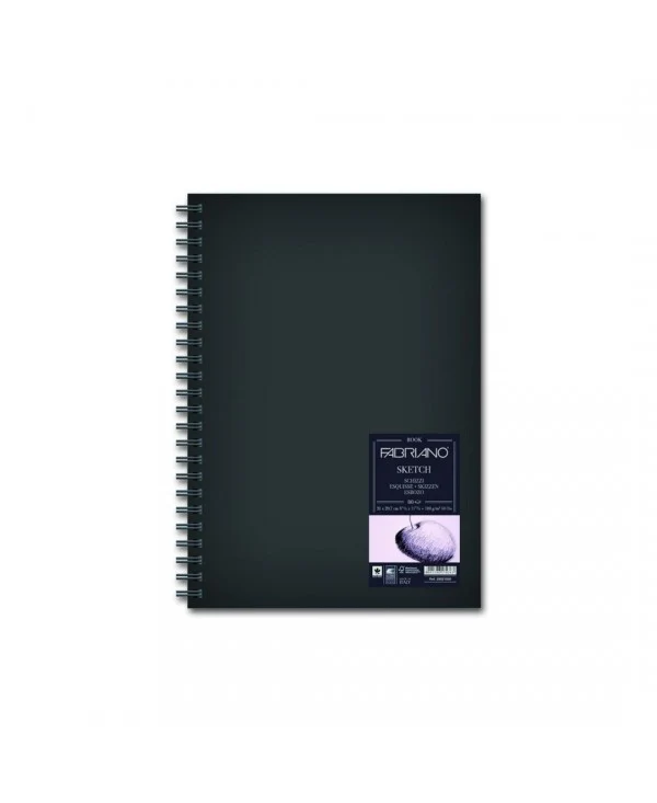 Fabriano 110gsm Spiral 80 Sheets Sketchbooks - Nail Gallerys