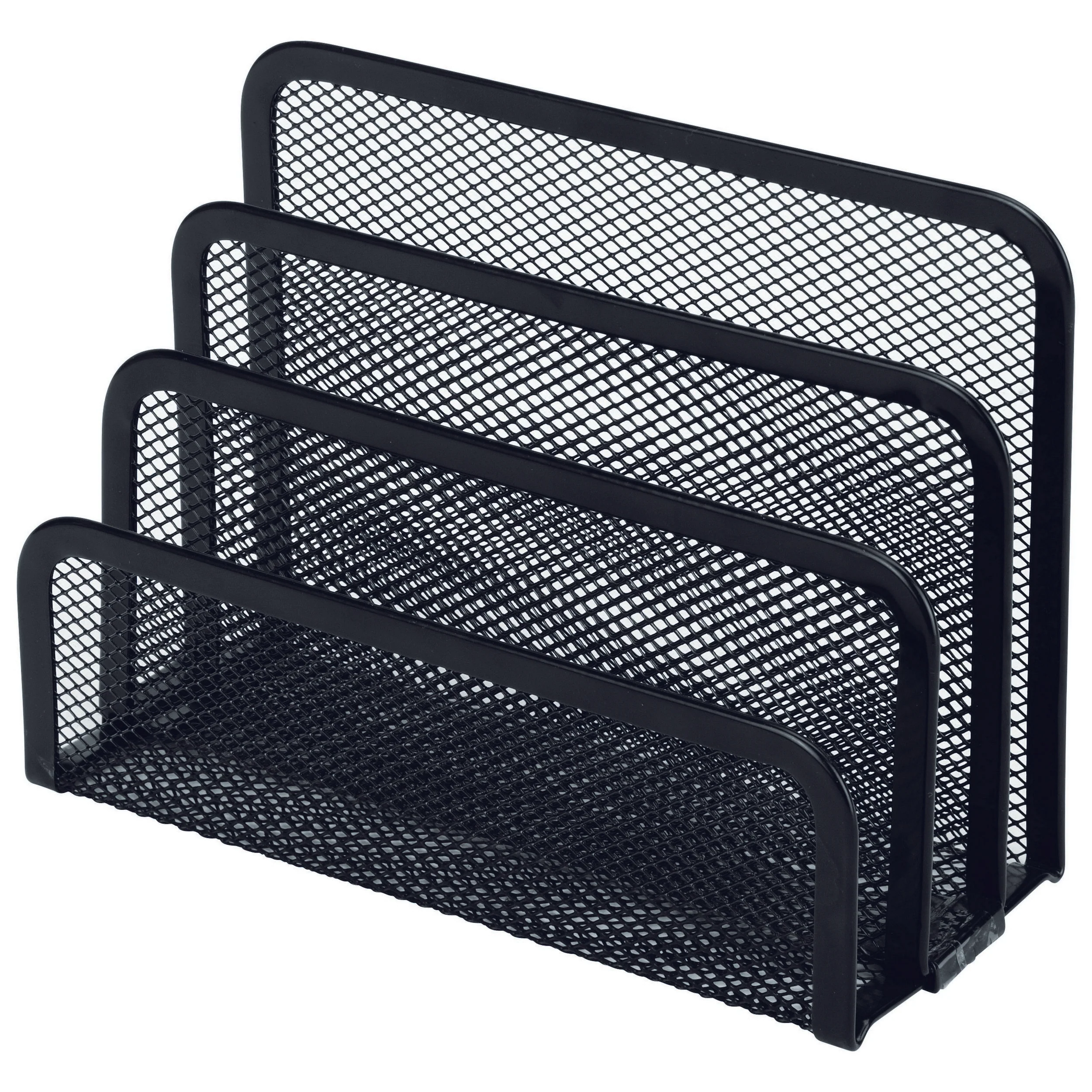 Esselte Metal Mesh Vertical Sorter Black - Nail Gallerys