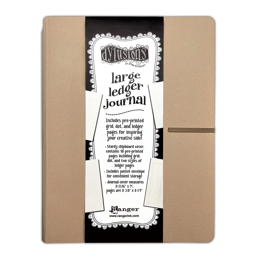 Ranger Dylusions Large Ledger Journal - Nail Gallerys