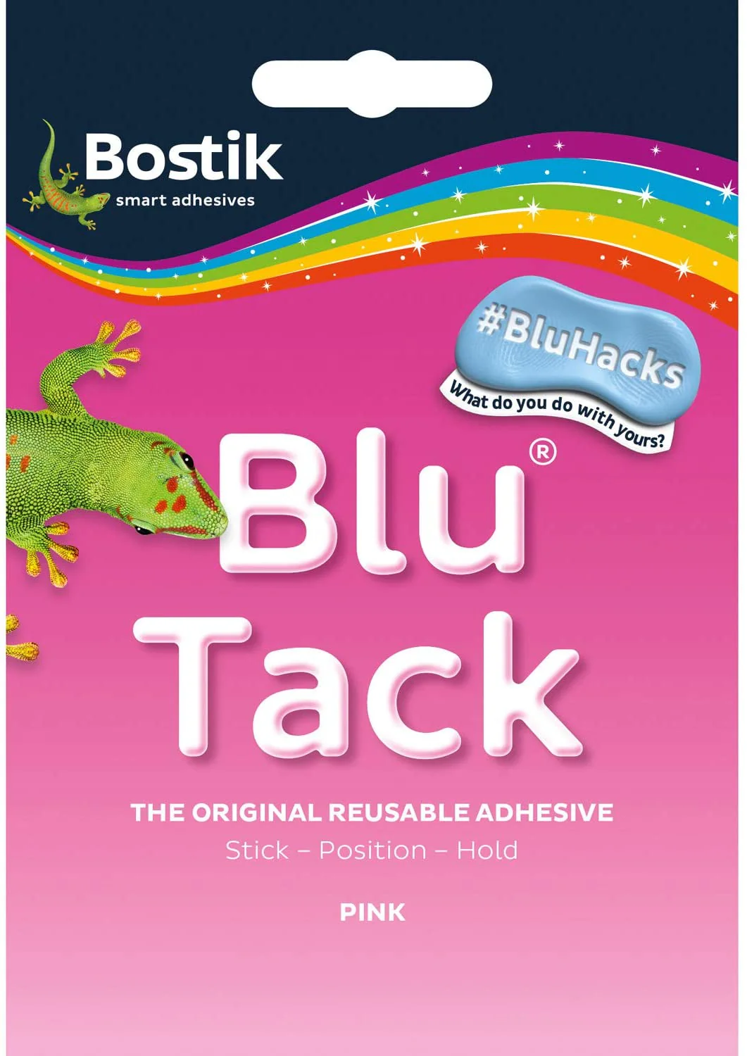 Bostik Blutack 75g Pink - Nail Gallerys