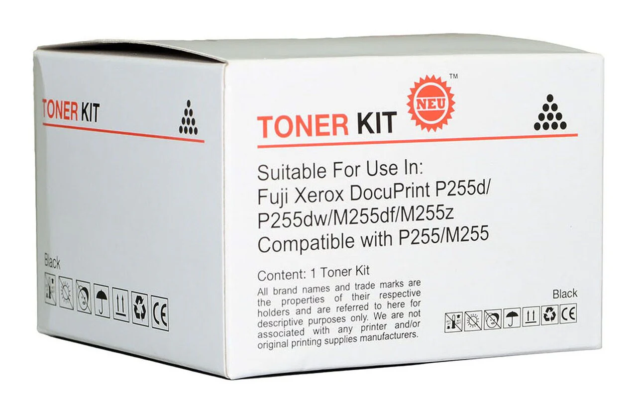Icon Compatible Fuji Xerox P255 Black Toner Cartridge (ct201918) - Nail Gallerys