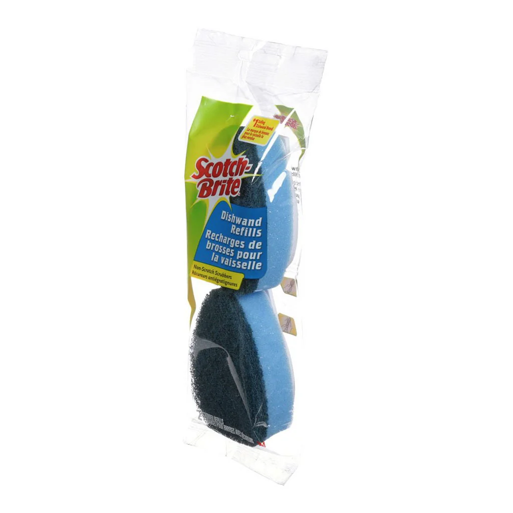 Scotch-brite No Scratch Multi Purpose Dishwand Refill Pack Of 2 - Nail Gallerys