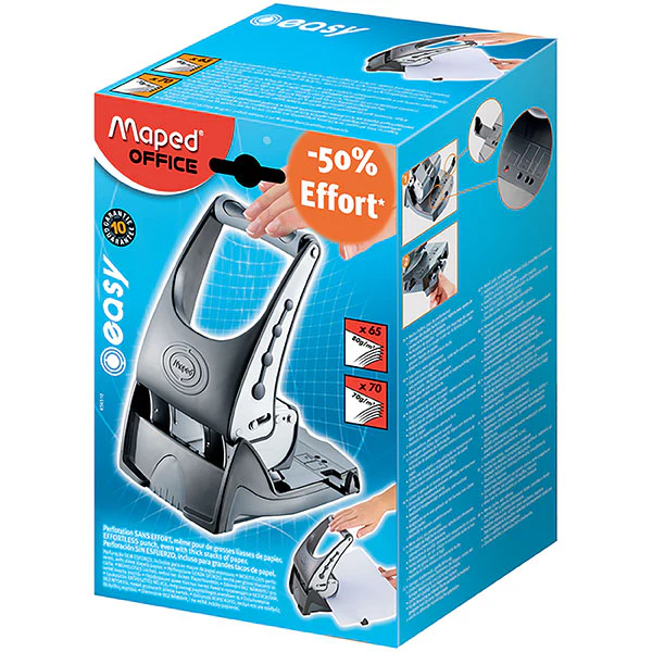 Maped Easy Punch Hole Punch 65/70 Sheets - Nail Gallerys
