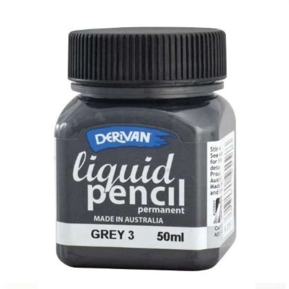 Derivan Liquid Pencil Paint 50ml Permanent - Nail Gallerys