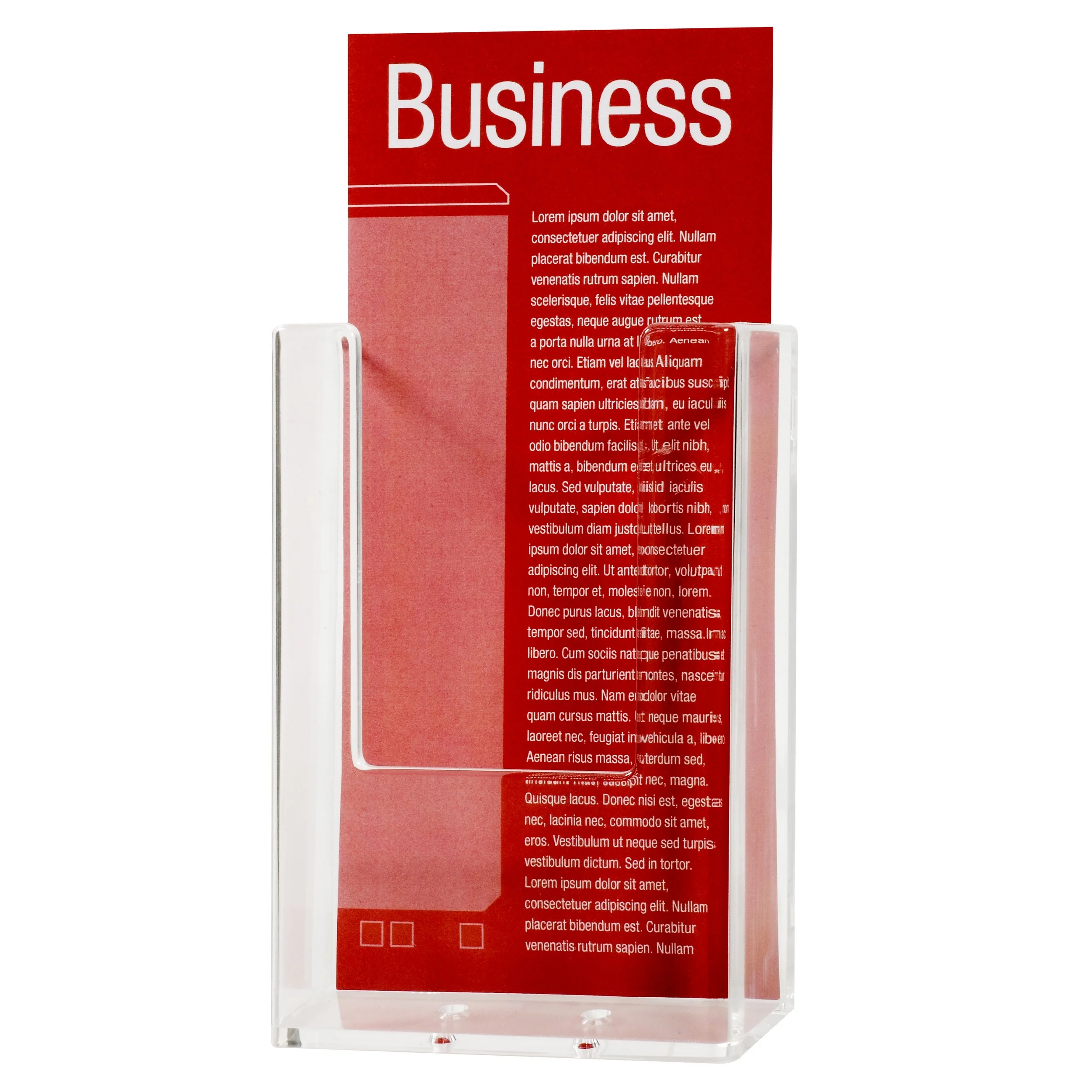 Esselte Brochure Holder Wall - Nail Gallerys